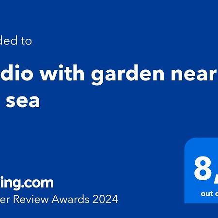 Studio With Garden Near The Sea Koper Dış mekan fotoğraf